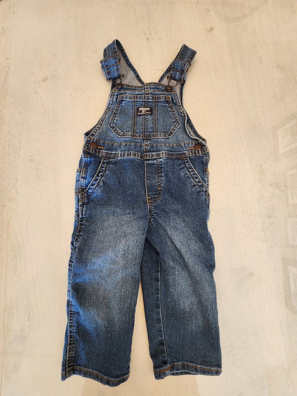 Oshkosh B'Gosh Toddler Overalls SZ 2T Classic